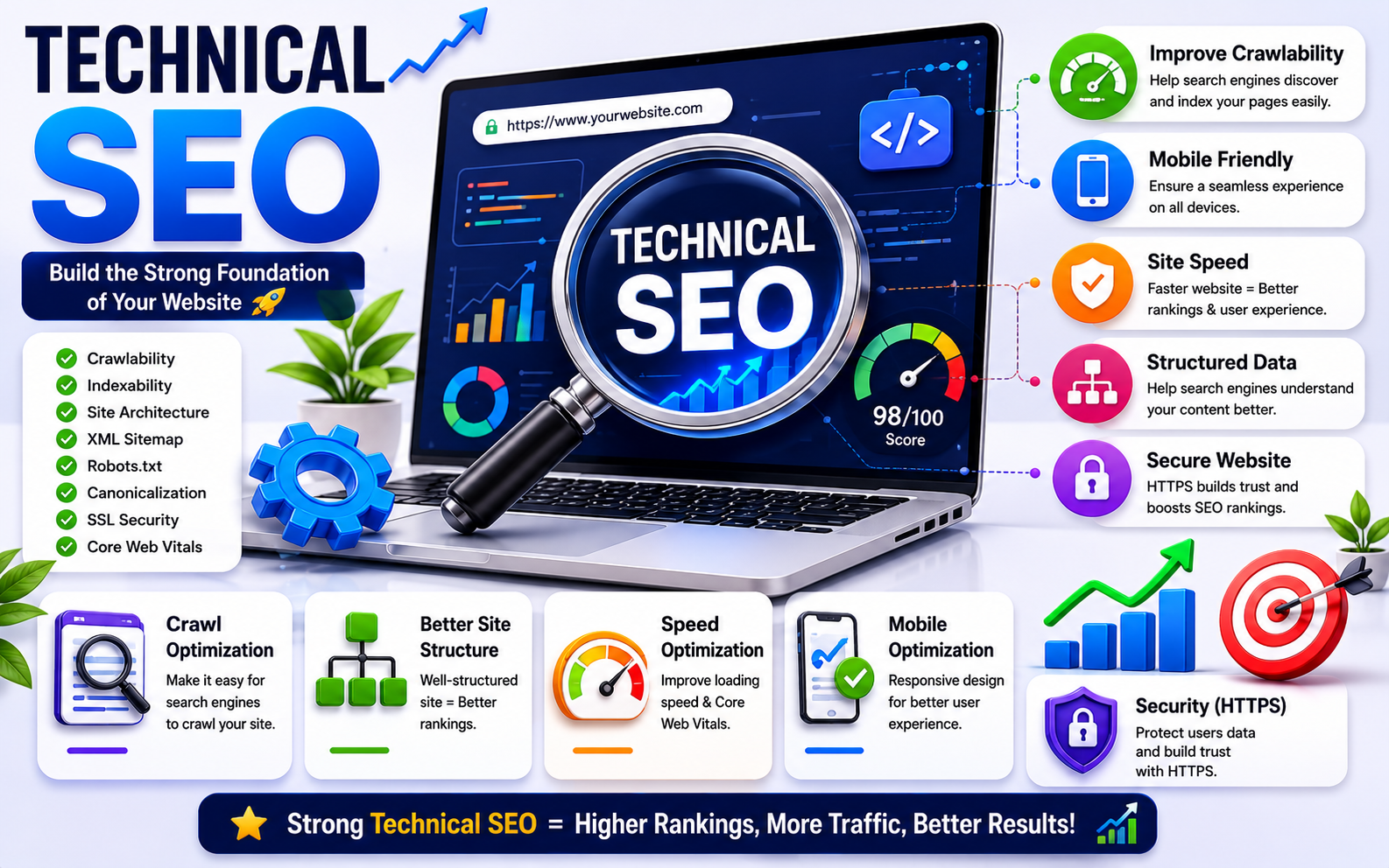 Technical SEO explained in simple language — a guide by CapaReach